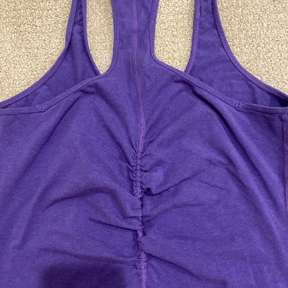 lululemon purple razorback tank top - Picture 4 of 4